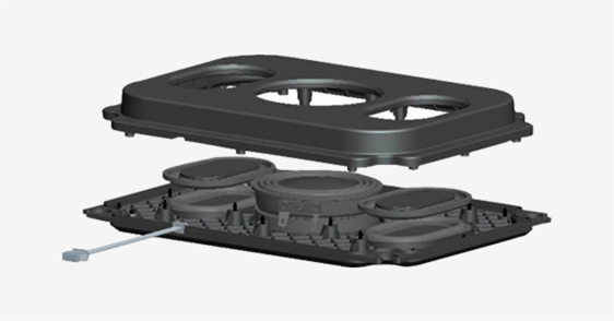 Slim Quad PR Woofer Module